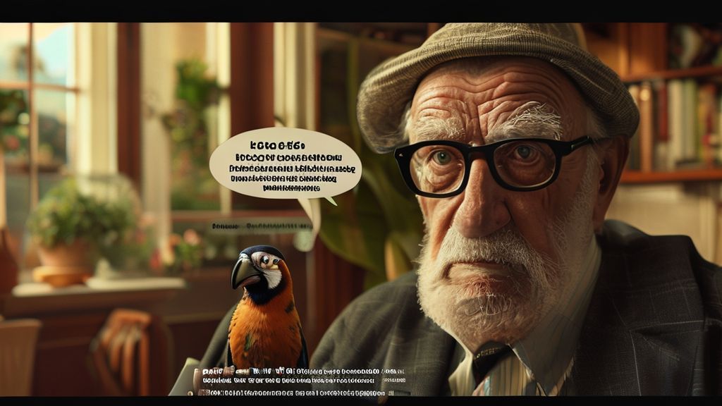 Pourquoi j'ai adopté un perroquet qui répète 'objection' toute la journée